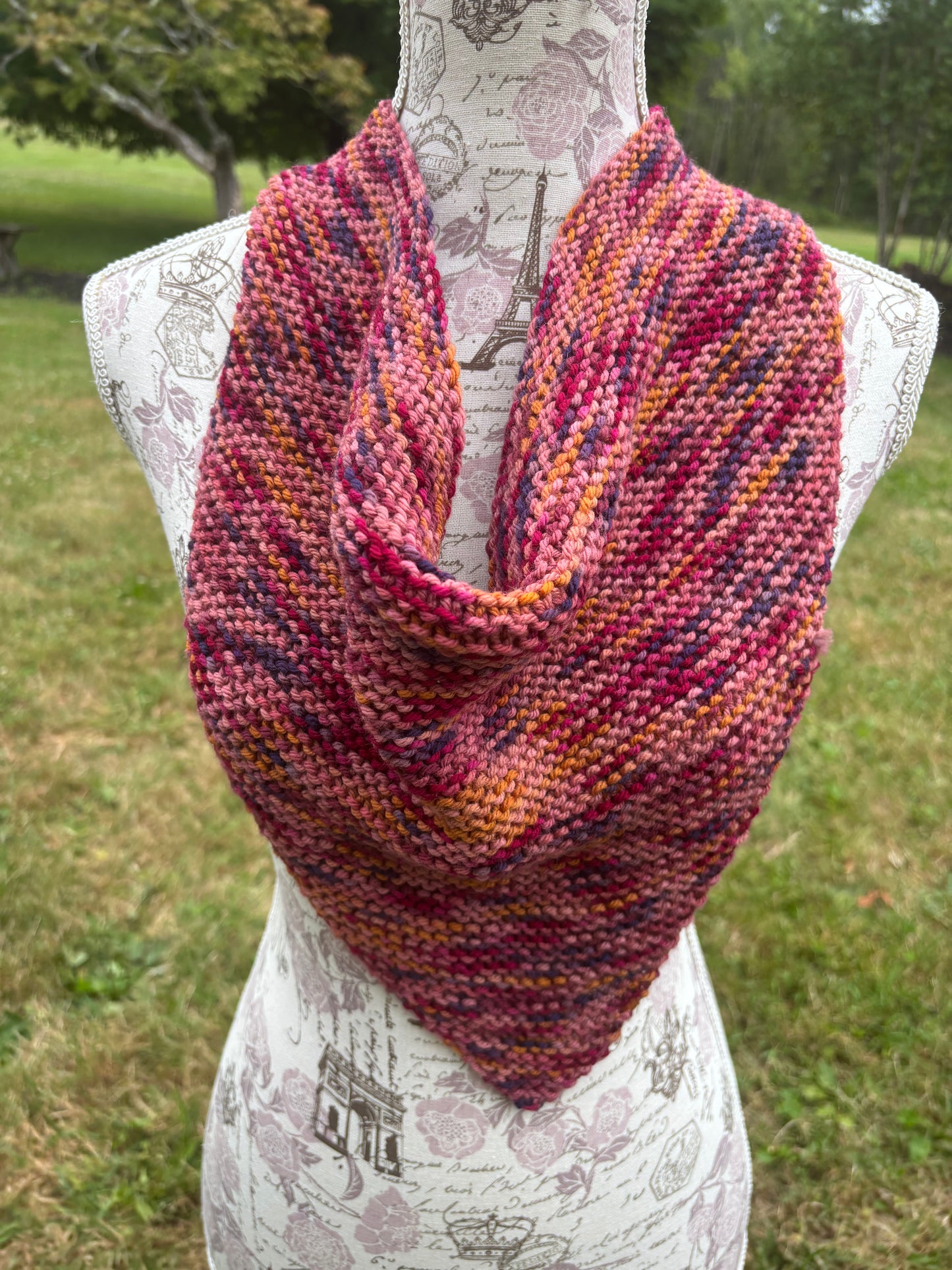 Simple Merino Bandanna