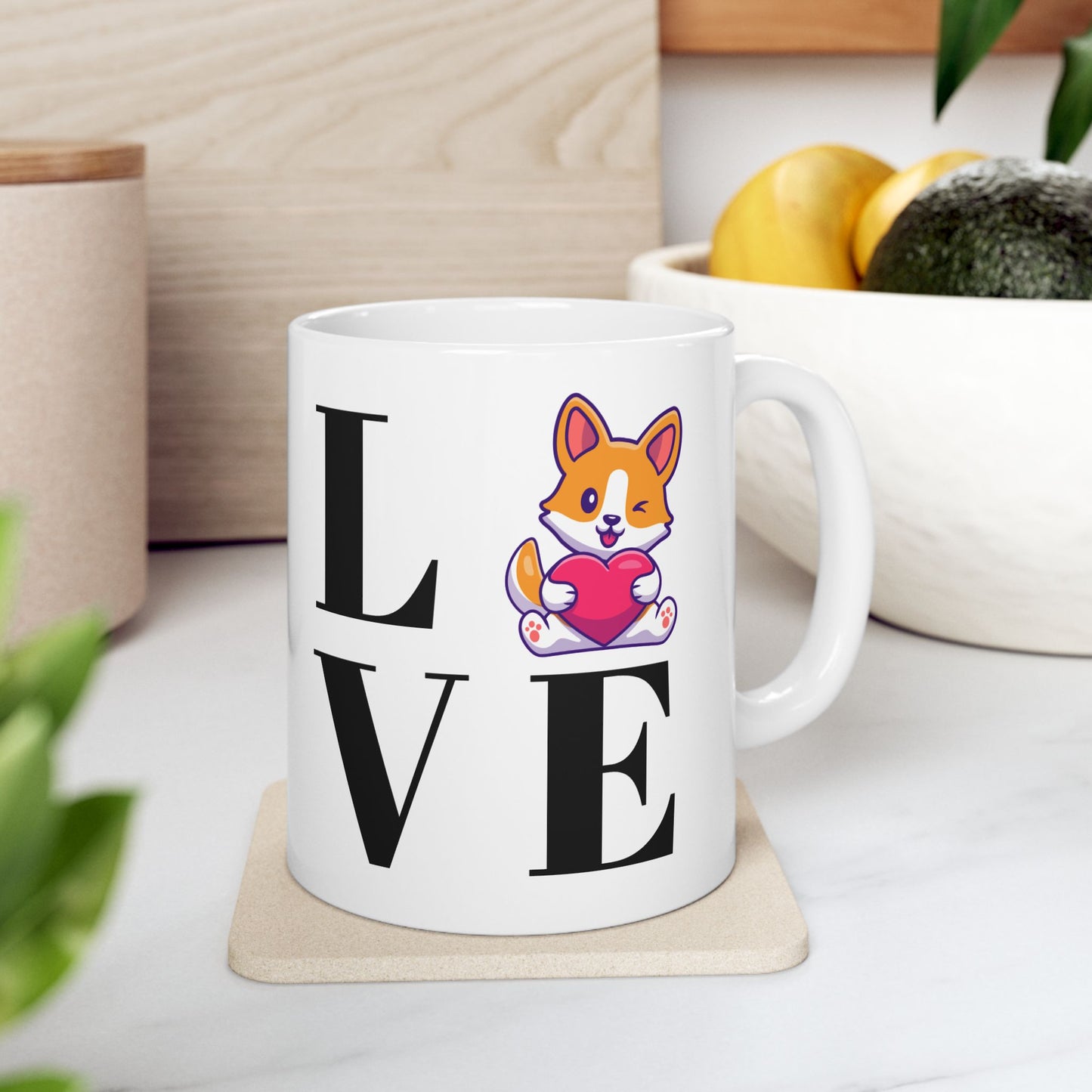 Dog LOVE Ceramic Mug