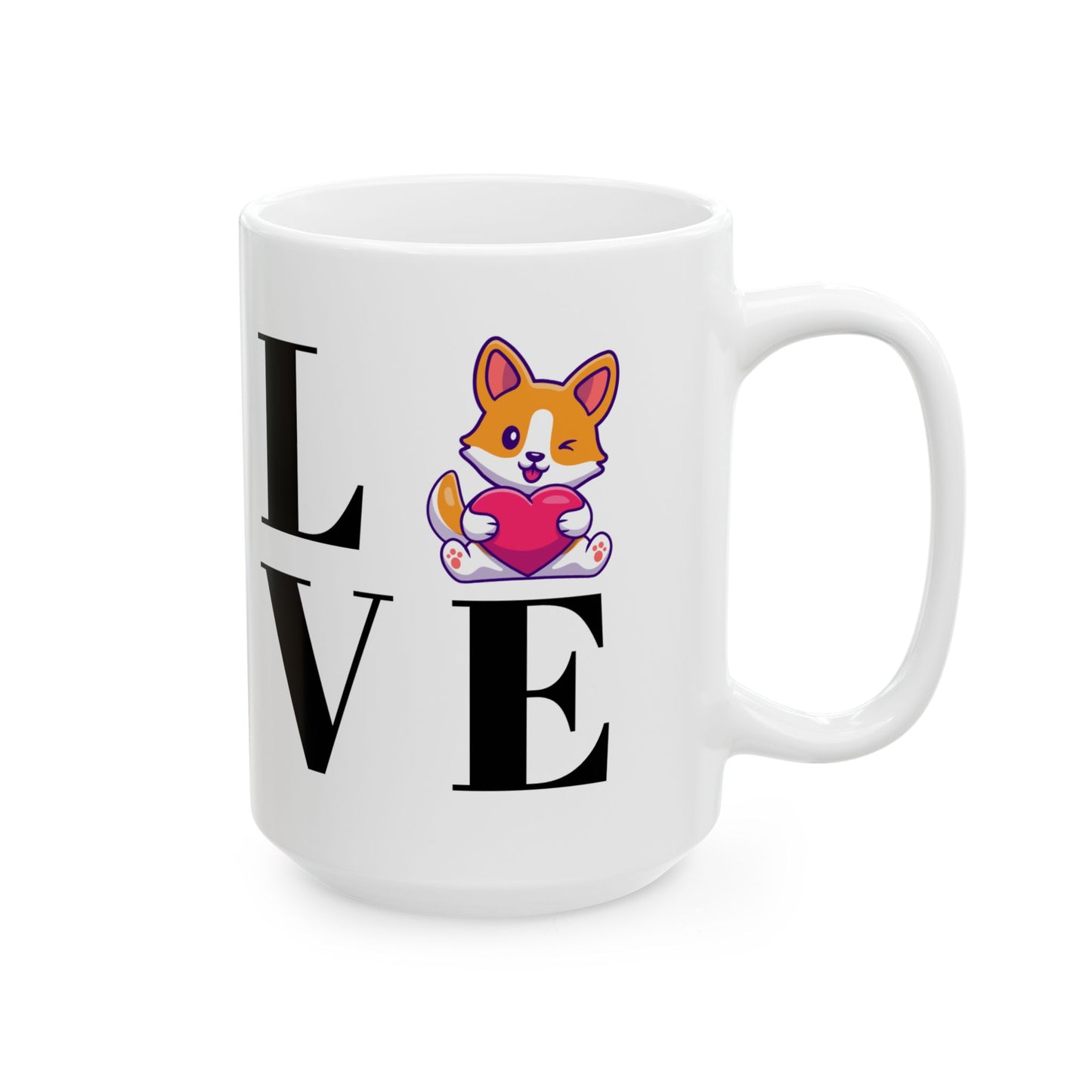 Dog LOVE Ceramic Mug