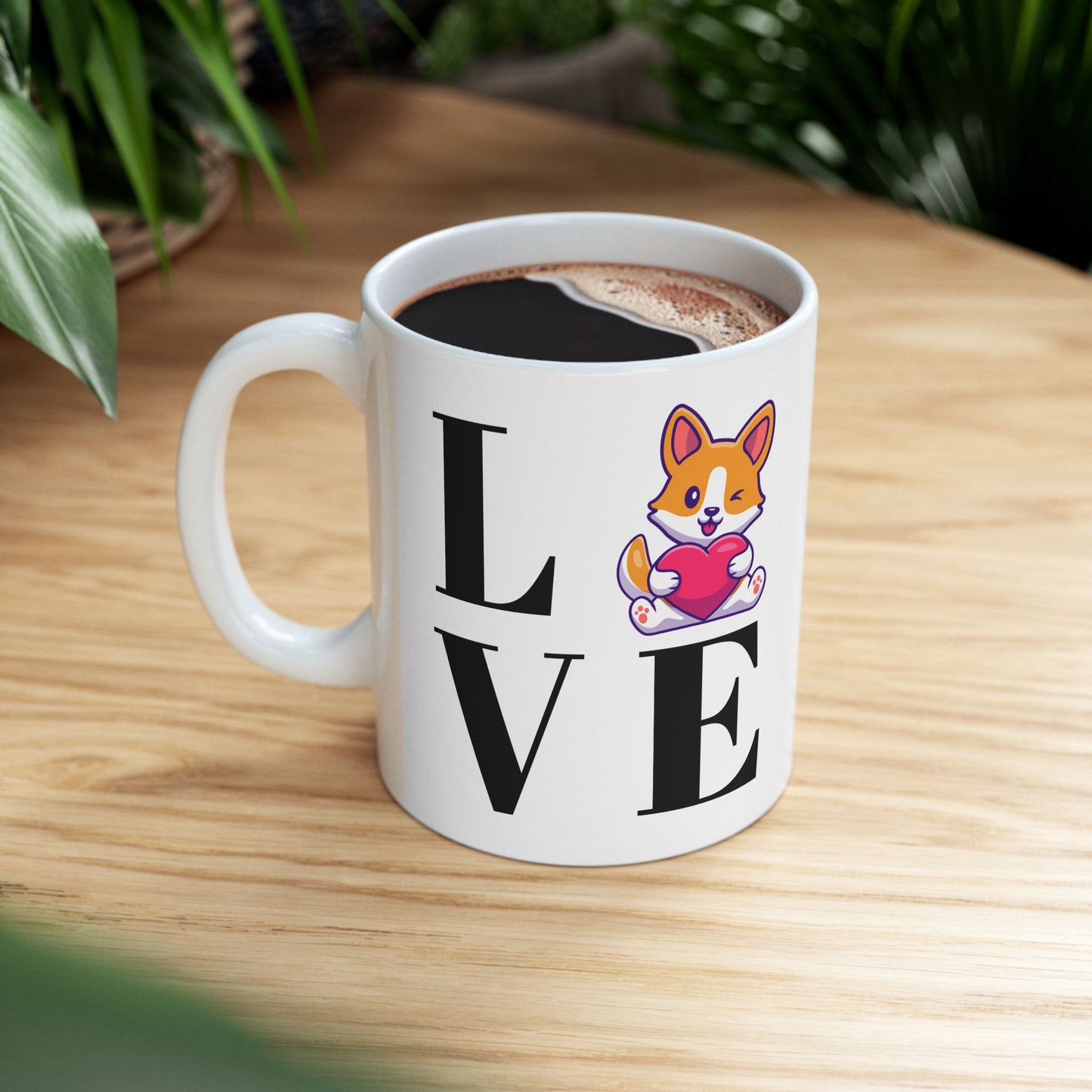 Dog LOVE Ceramic Mug