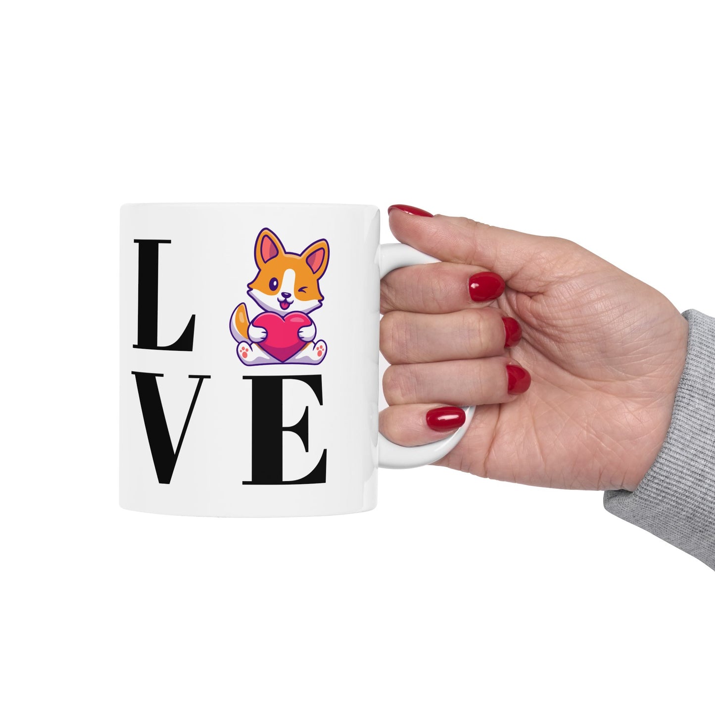 Dog LOVE Ceramic Mug