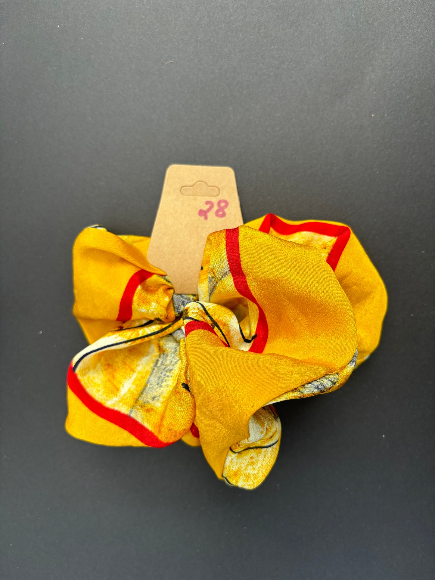 Sari Remnant Scrunchies