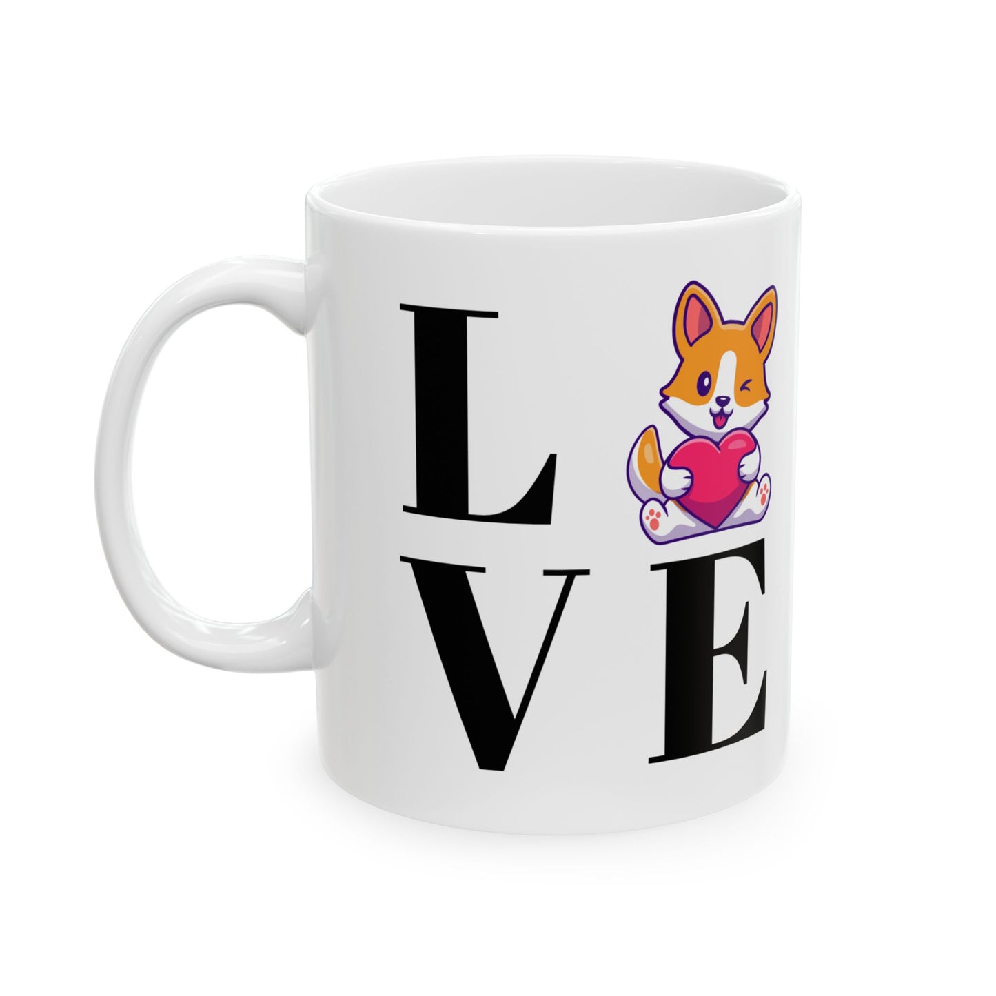 Dog LOVE Ceramic Mug