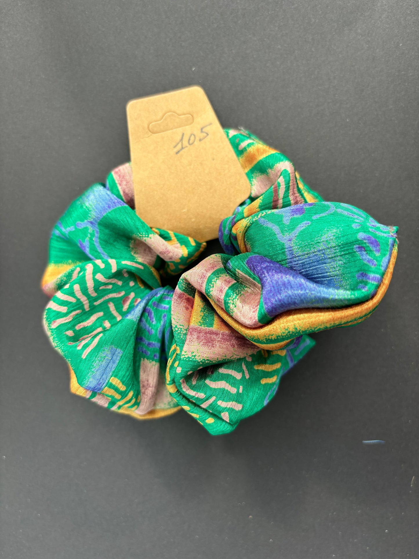 Sari Remnant Scrunchies