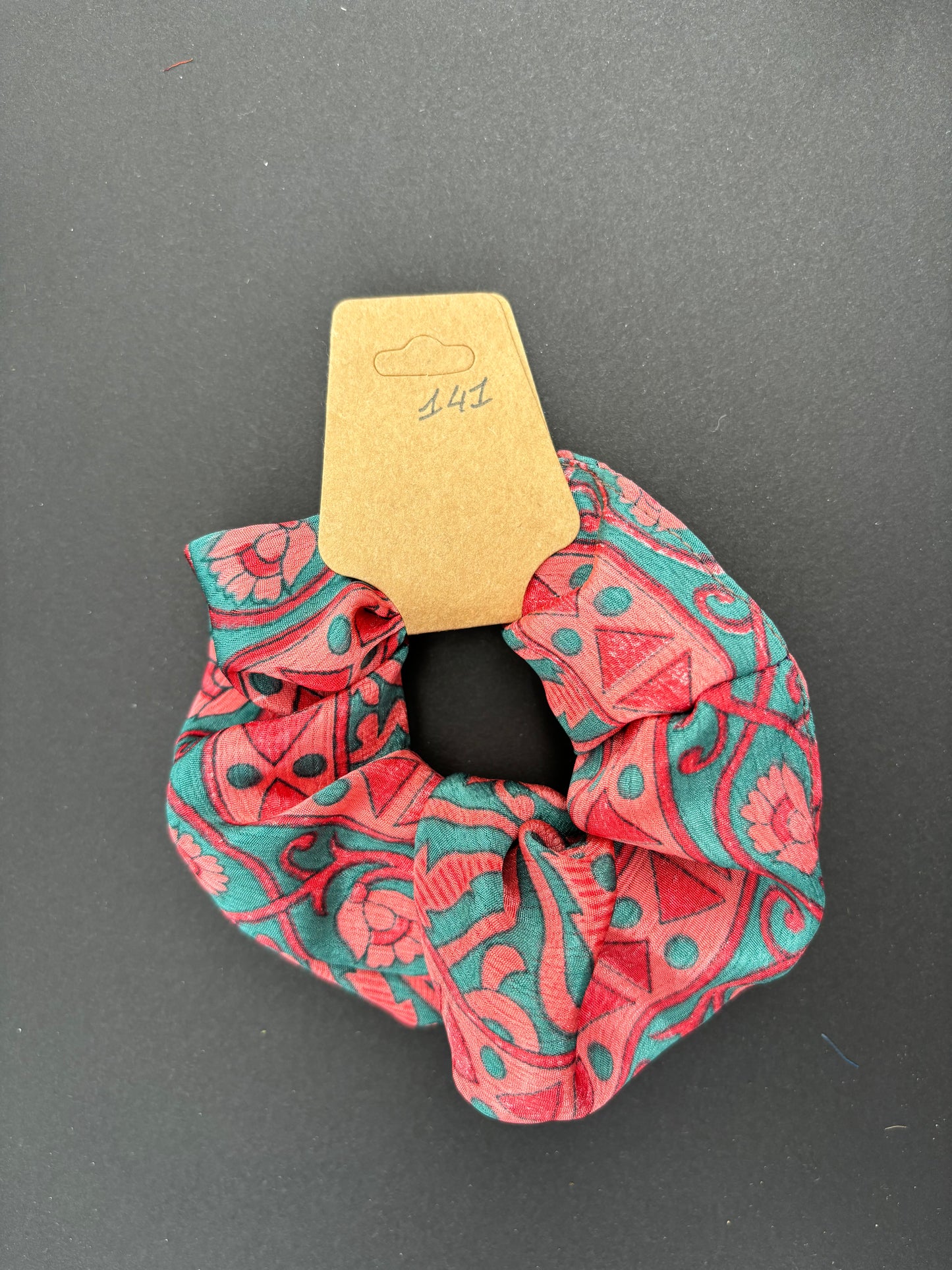 Sari Remnant Scrunchies