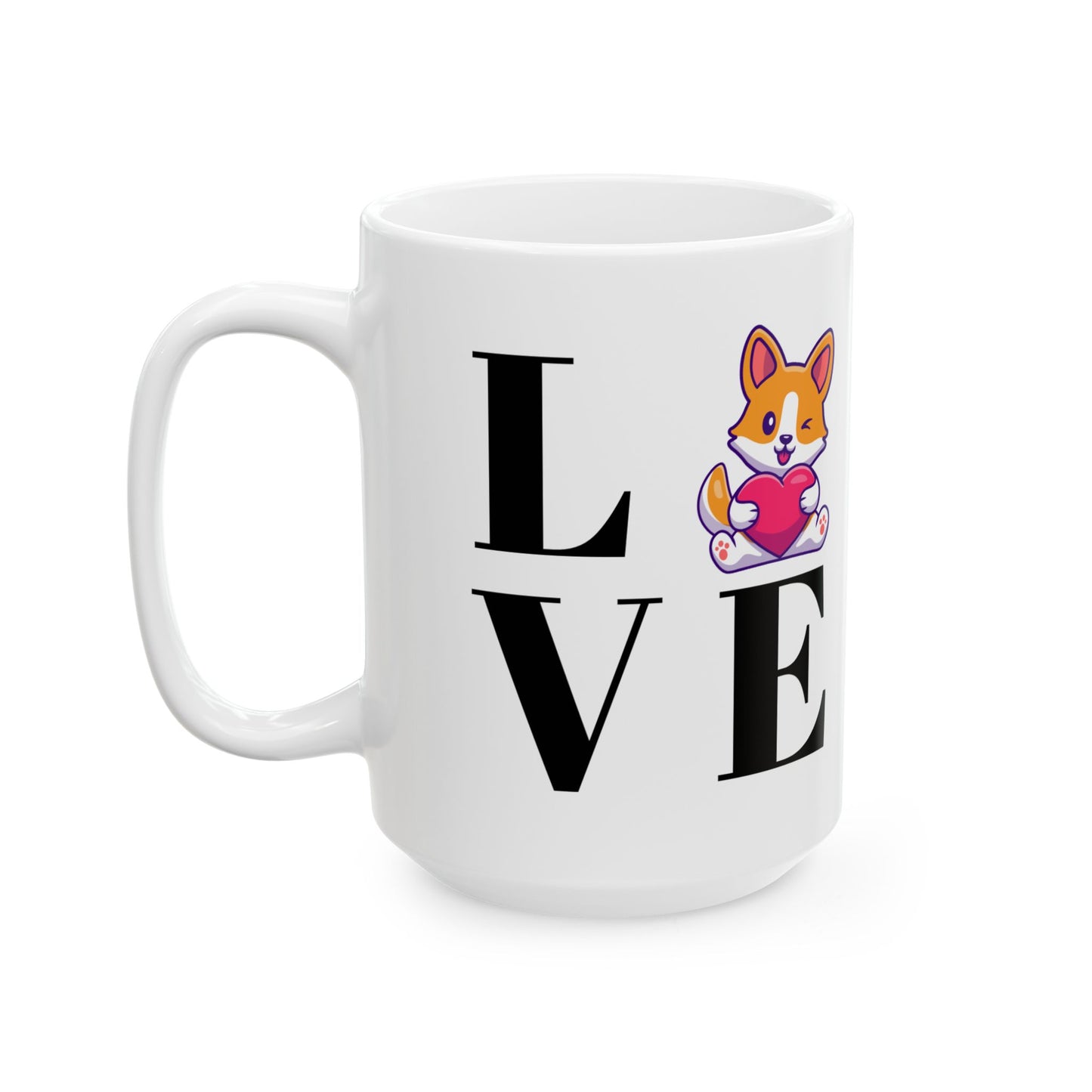 Dog LOVE Ceramic Mug