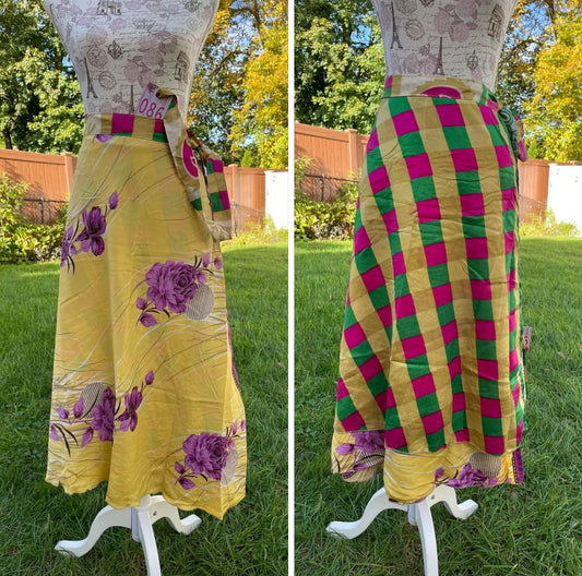 Size 14-20 Reversible Sari Skirts