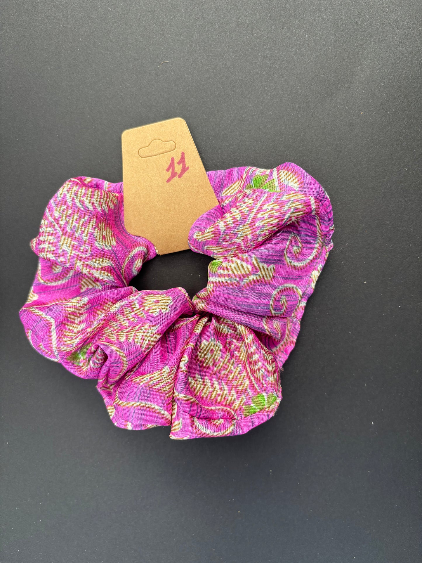 Sari Remnant Scrunchies