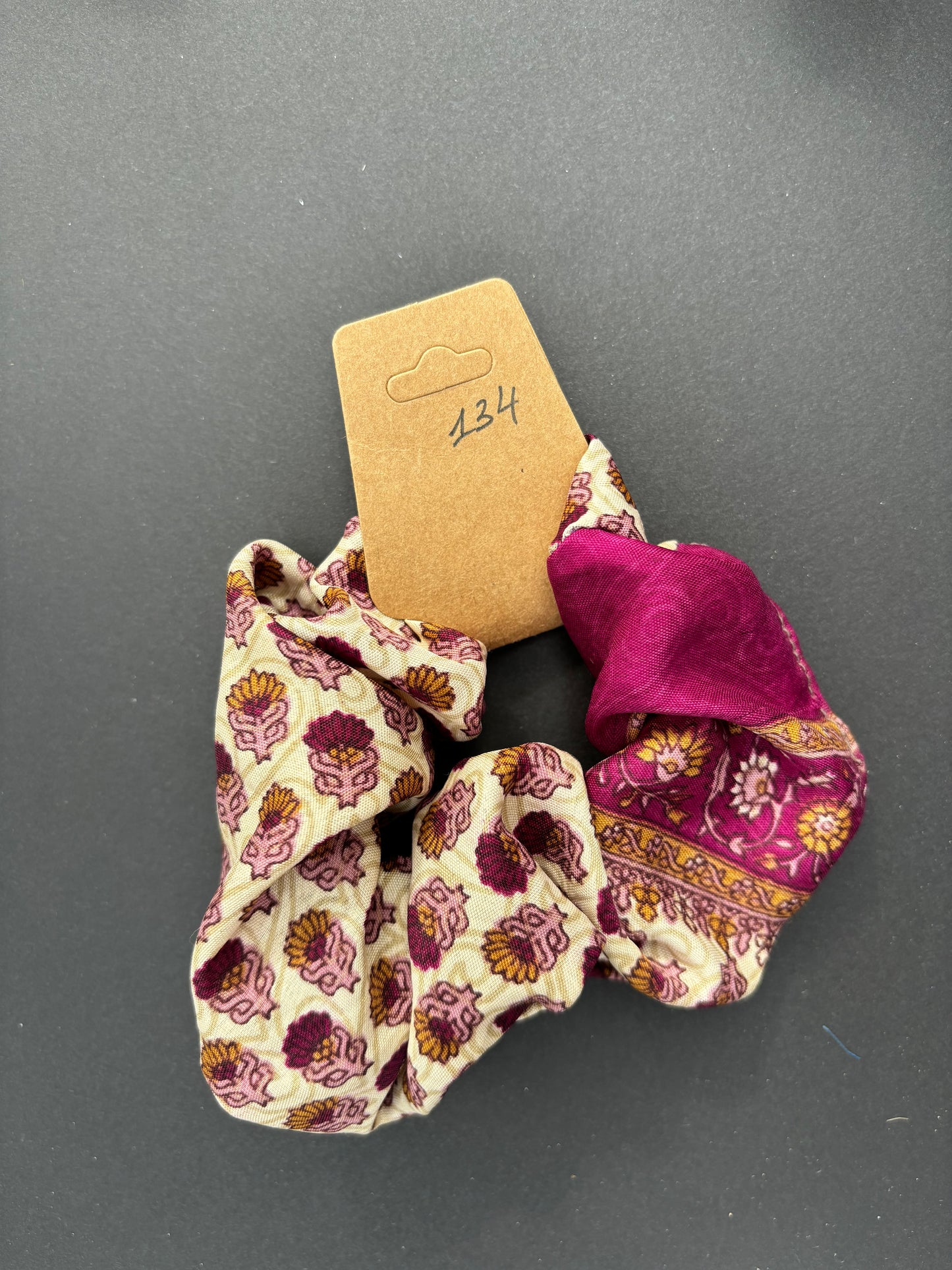 Sari Remnant Scrunchies