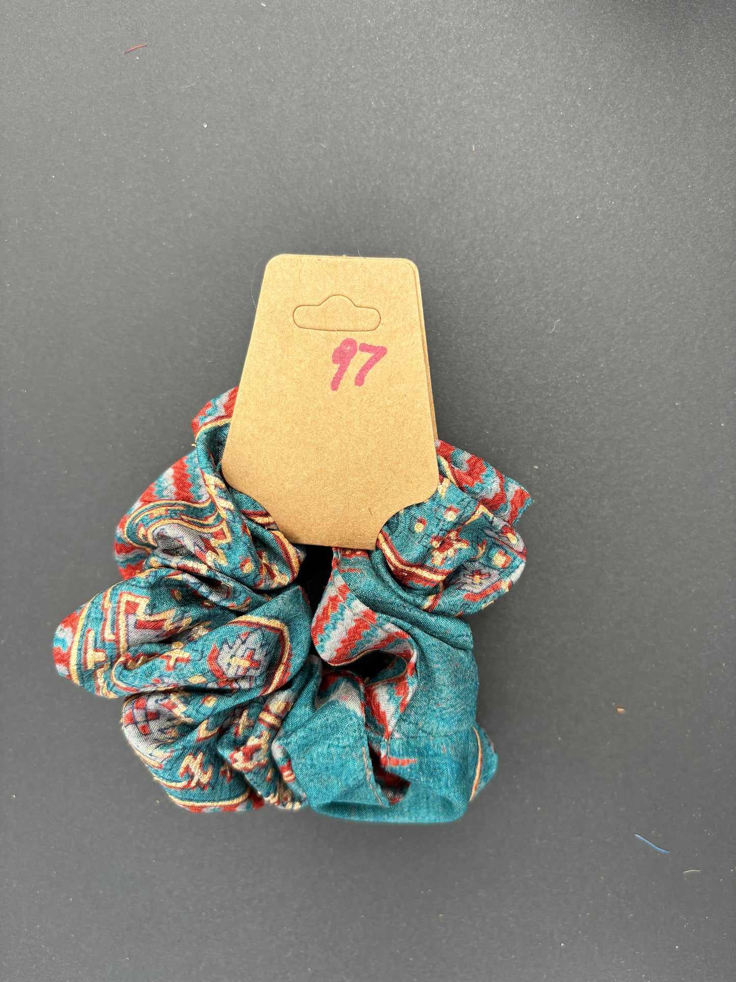 Sari Remnant Scrunchies