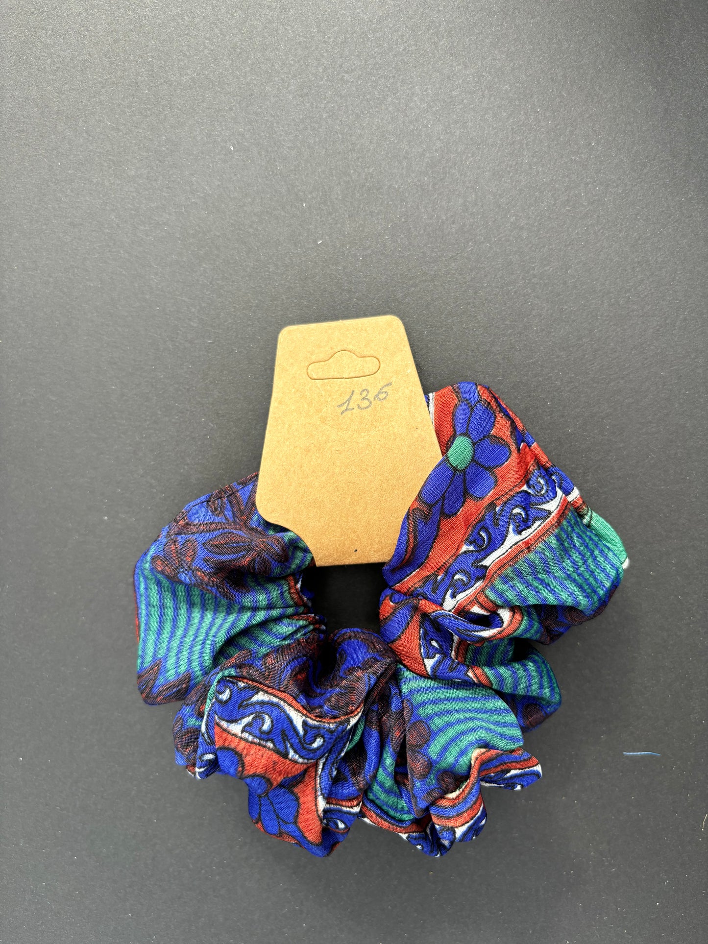 Sari Remnant Scrunchies