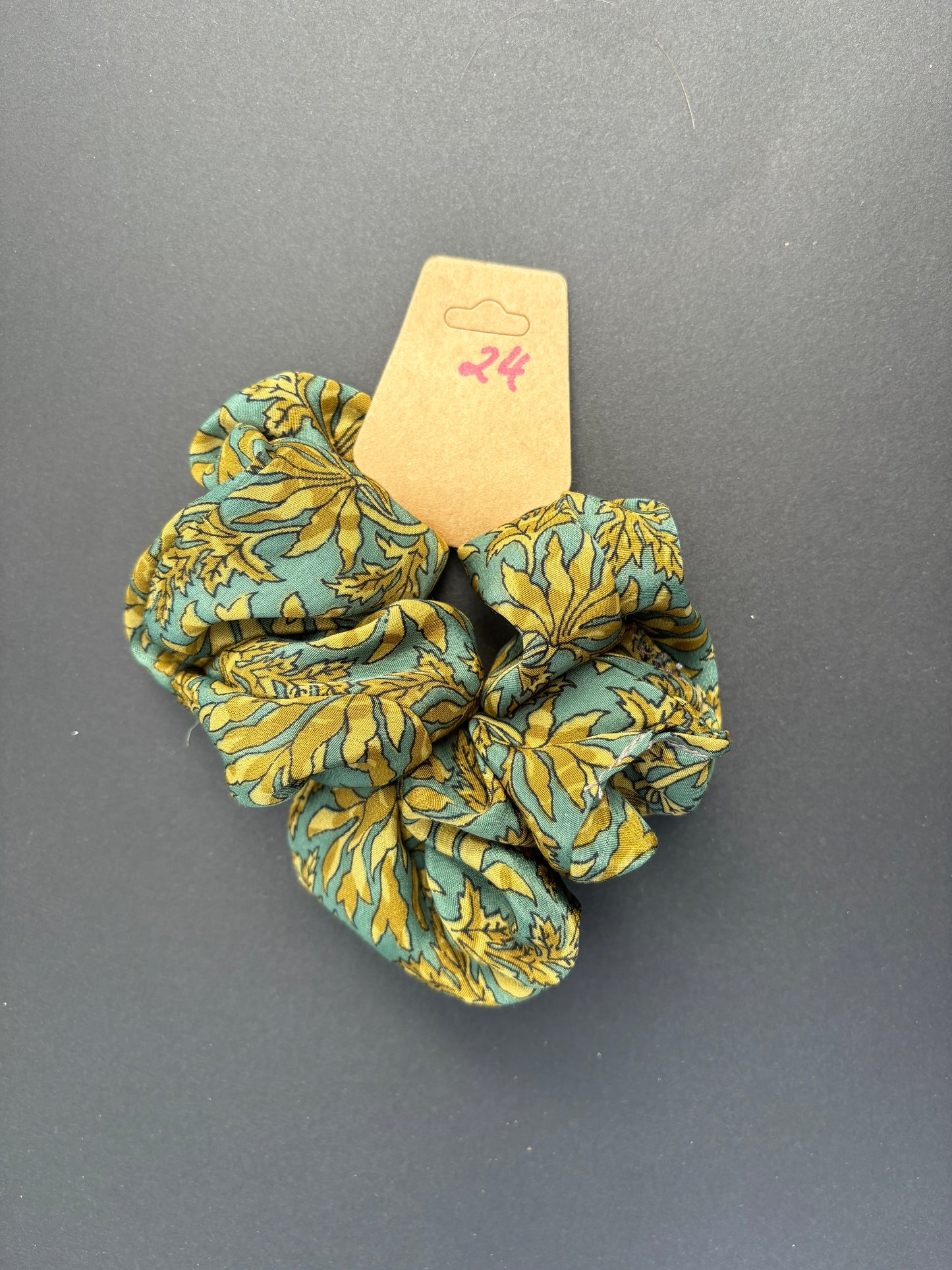 Sari Remnant Scrunchies