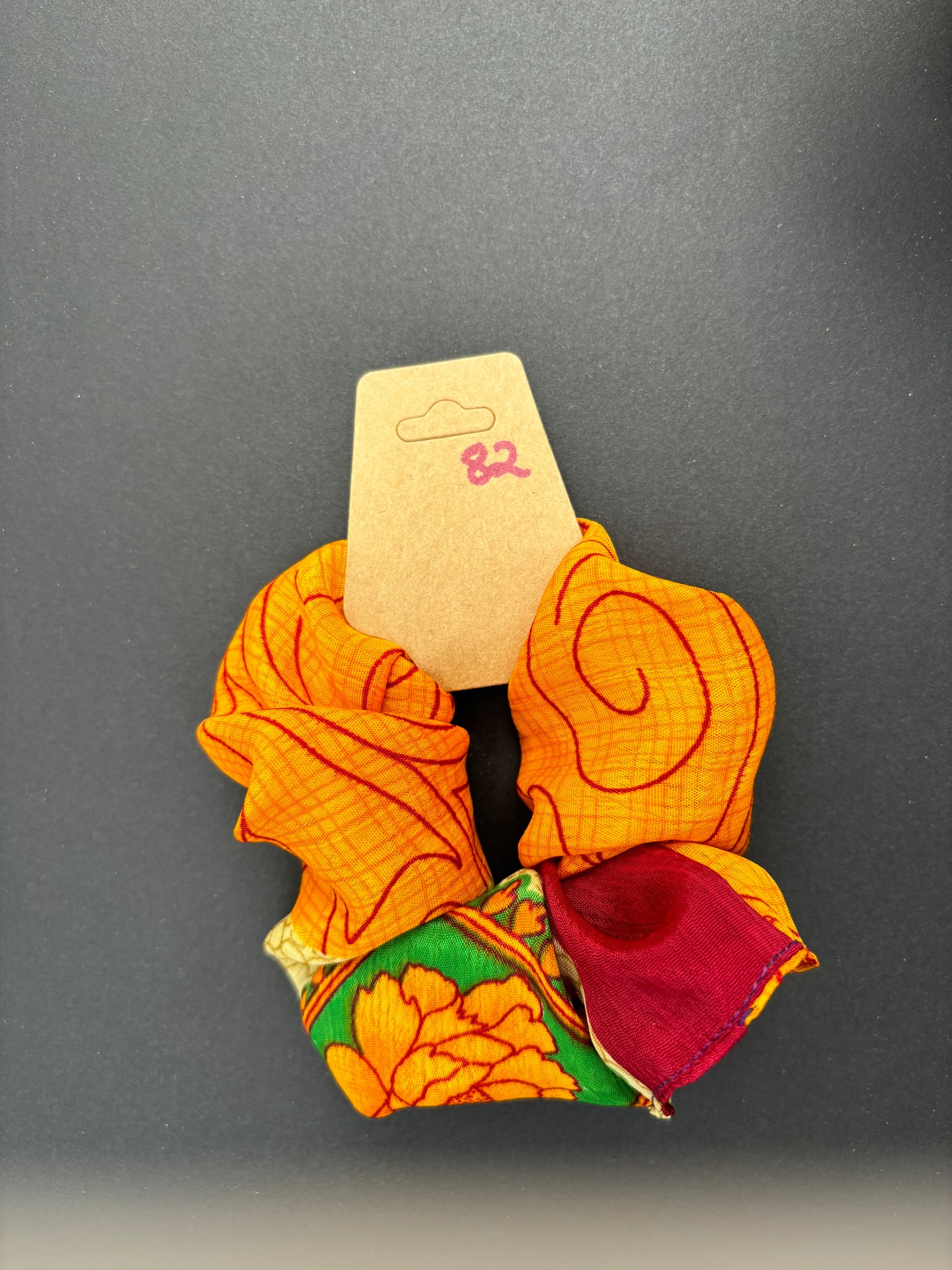 Sari Remnant Scrunchies