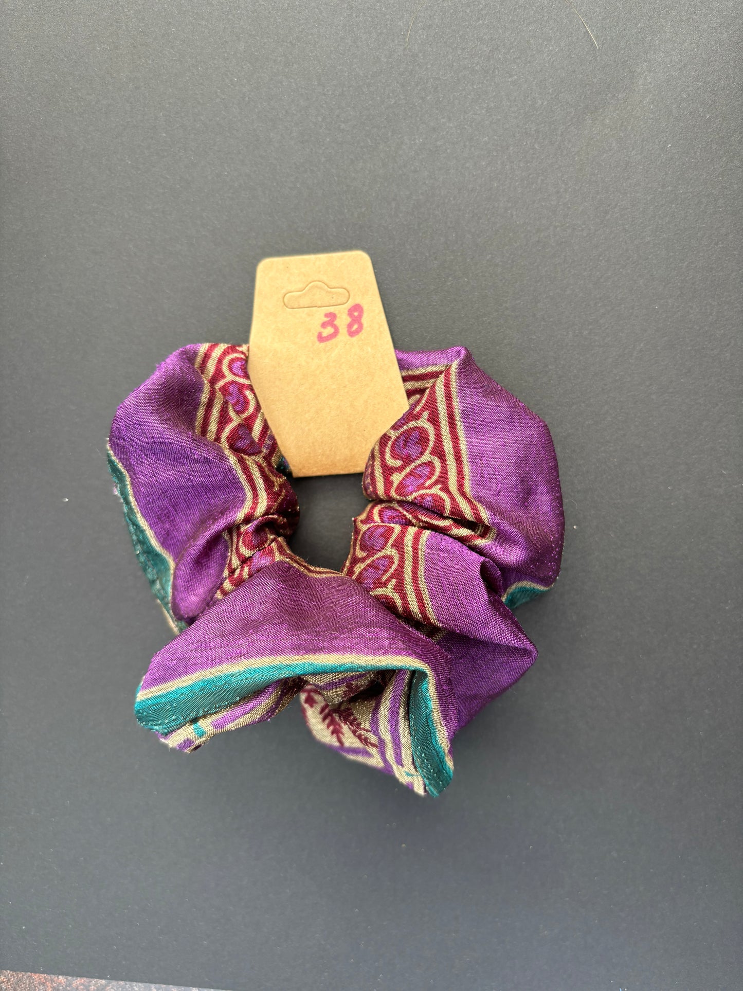 Sari Remnant Scrunchies