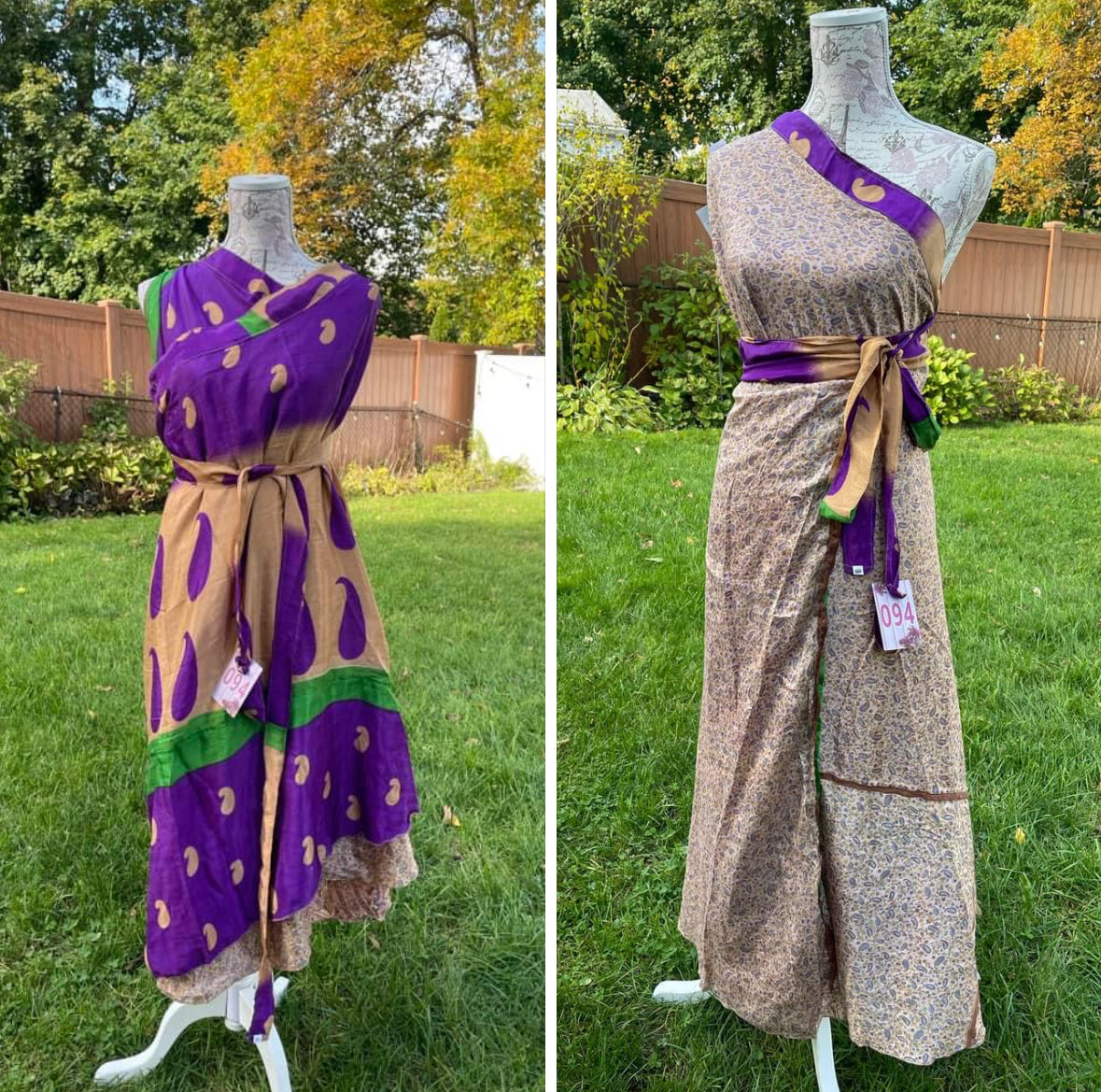 Size 14-32 Reversible Sari Skirt