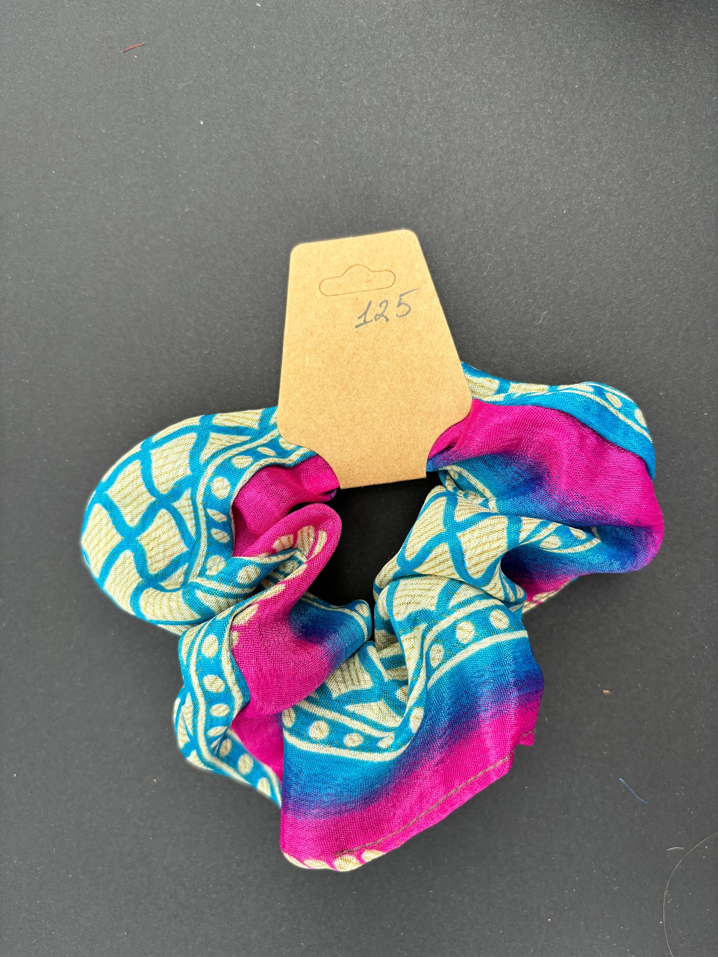 Sari Remnant Scrunchies