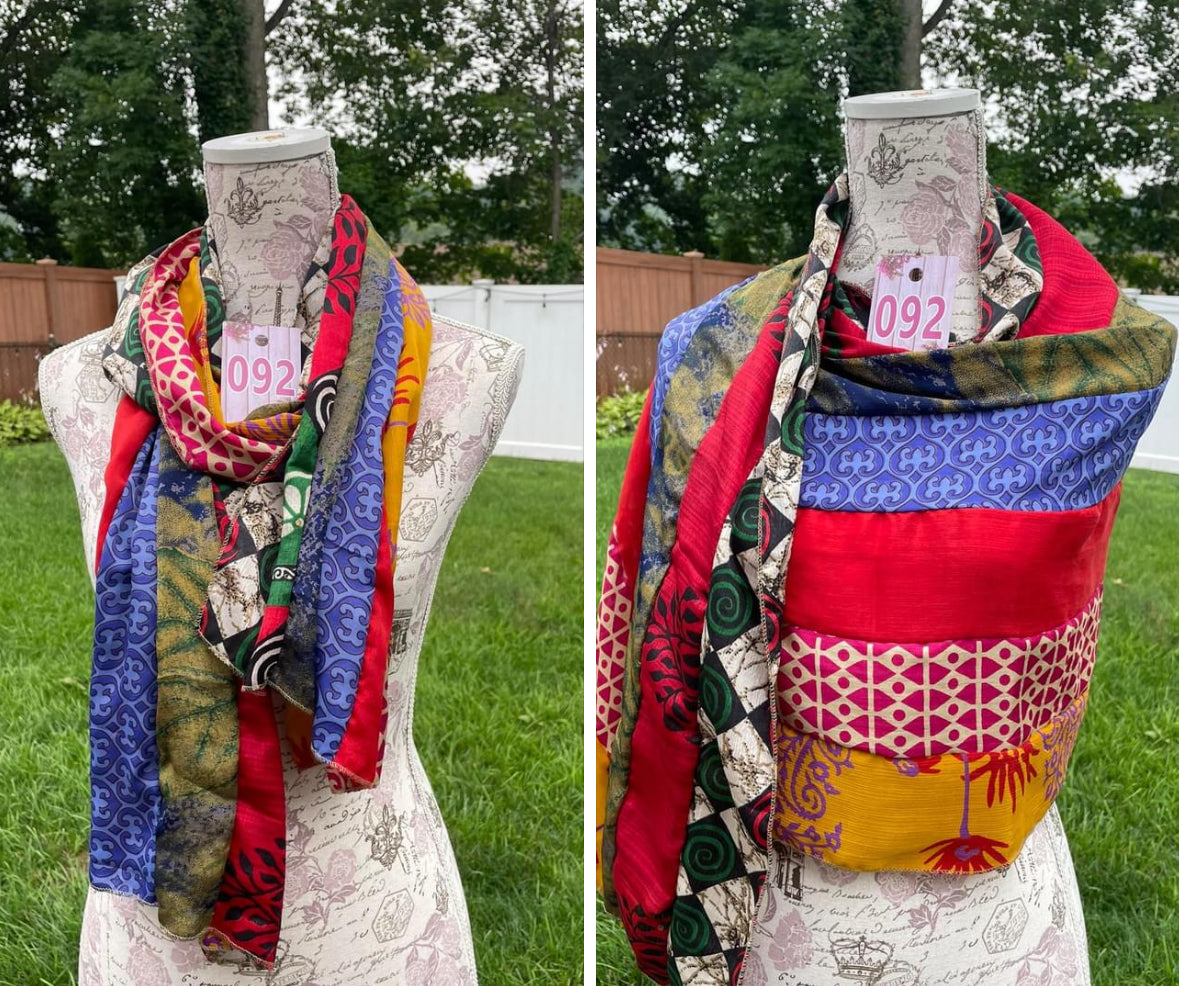 Sari Silk Medley Scarf