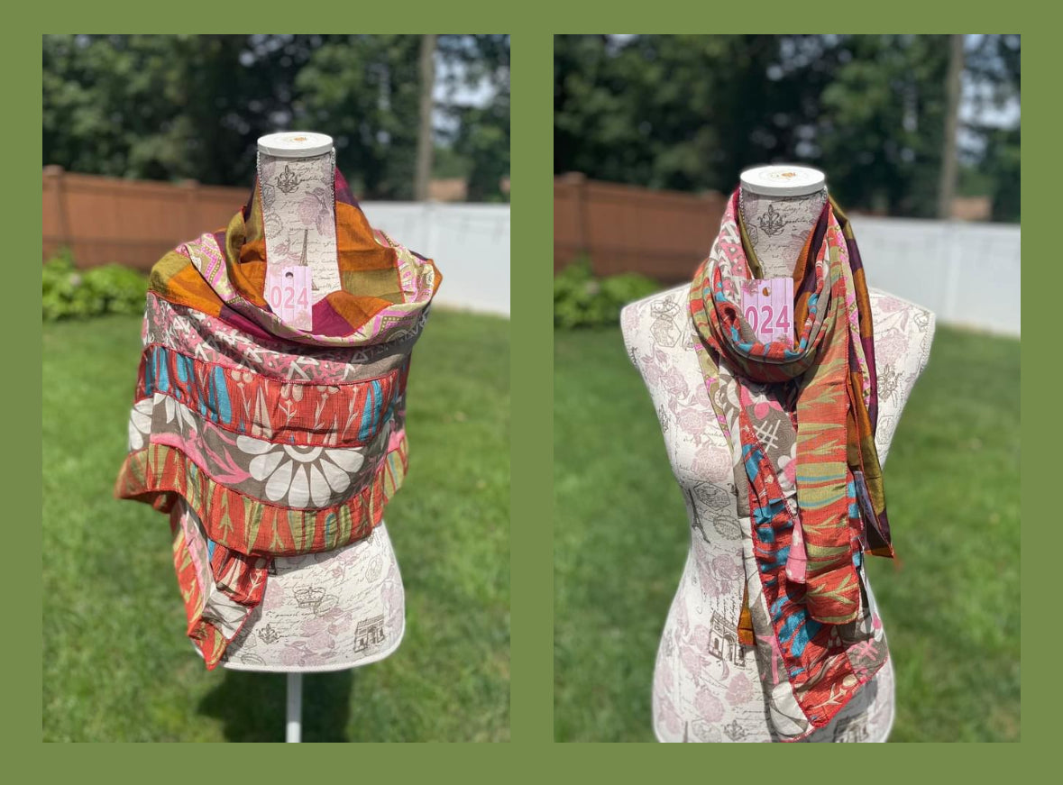 Sari Silk Medley Scarf