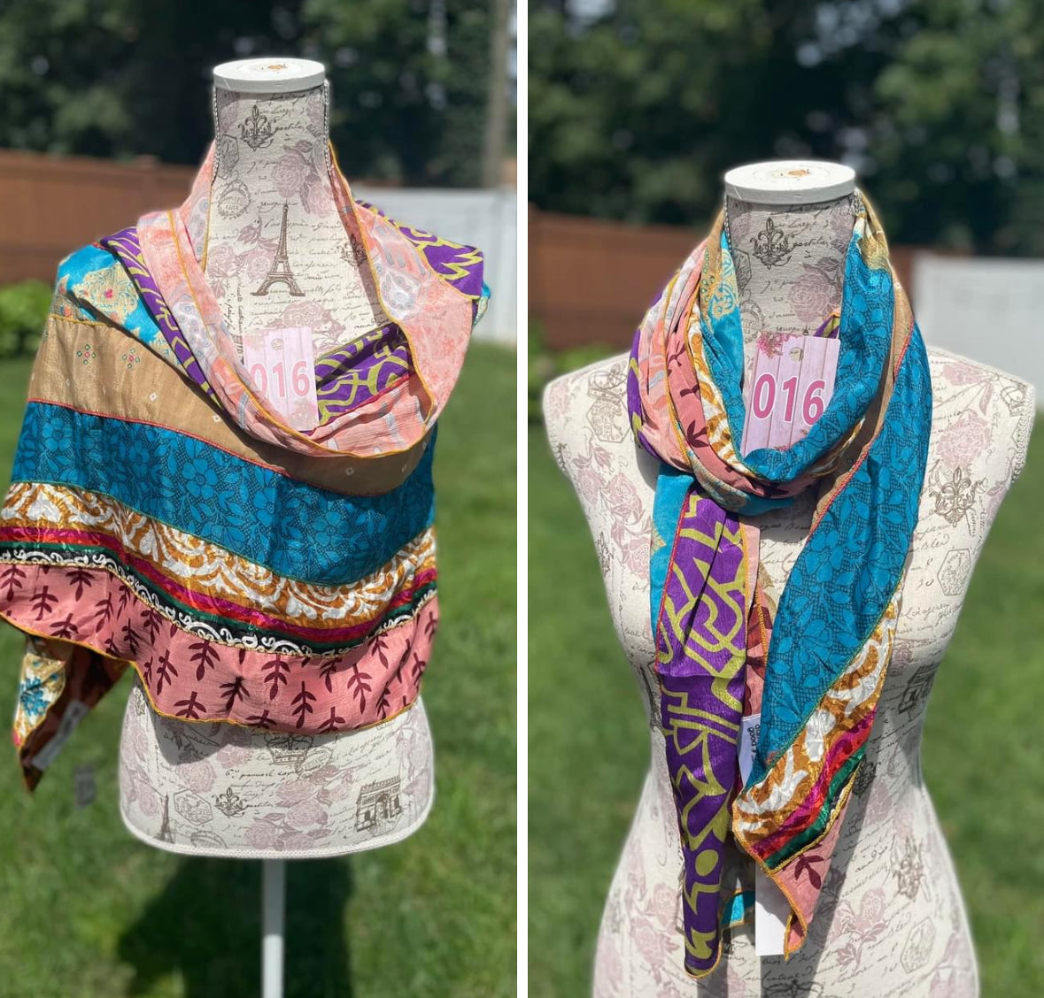 Sari Silk Medley Scarf