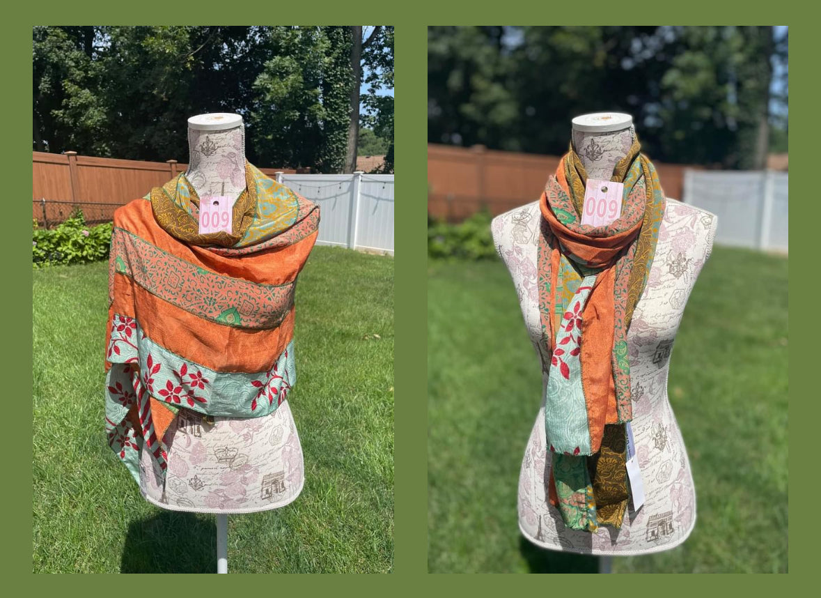 Sari Silk Medley Scarf